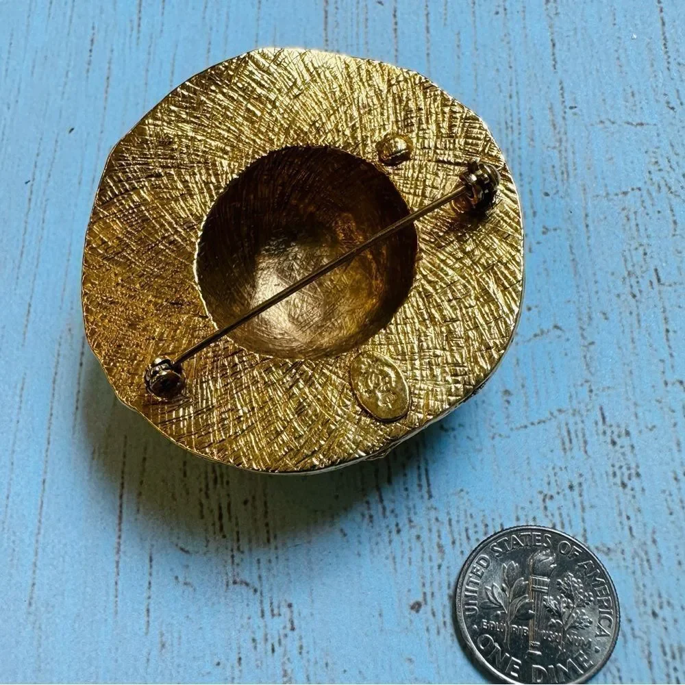Premier Designs goldtone gunmetal